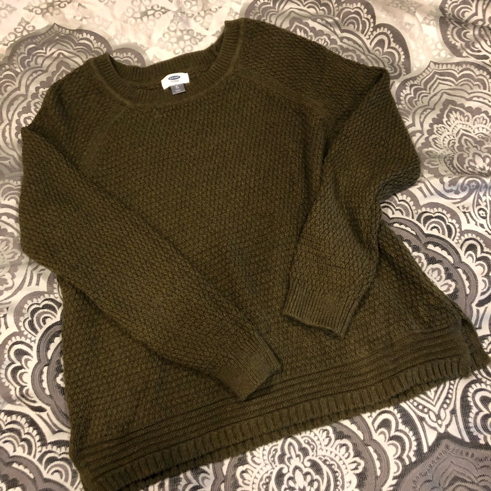 Green sweater